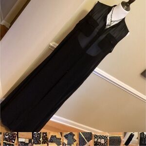 DKNYC Black Maxi Dress